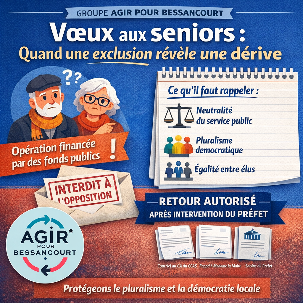 Vœux aux seniors : quand une exclusion révèle une dérive