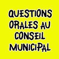 Questions Orales du Conseil Municipal du 03 octobre 2025