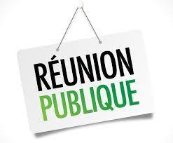 réunion publique