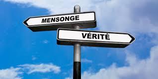 mensonge vérité